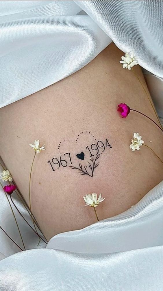 Gợi ý hơn 300 mẫu hình xăm năm sinh cho mọi lứa tuổi - Genztattoo