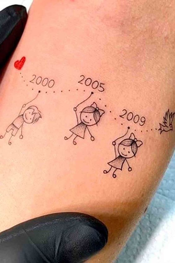 Gợi ý hơn 300 mẫu hình xăm năm sinh cho mọi lứa tuổi - Genztattoo