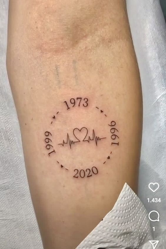 Gợi ý hơn 300 mẫu hình xăm năm sinh cho mọi lứa tuổi - Genztattoo