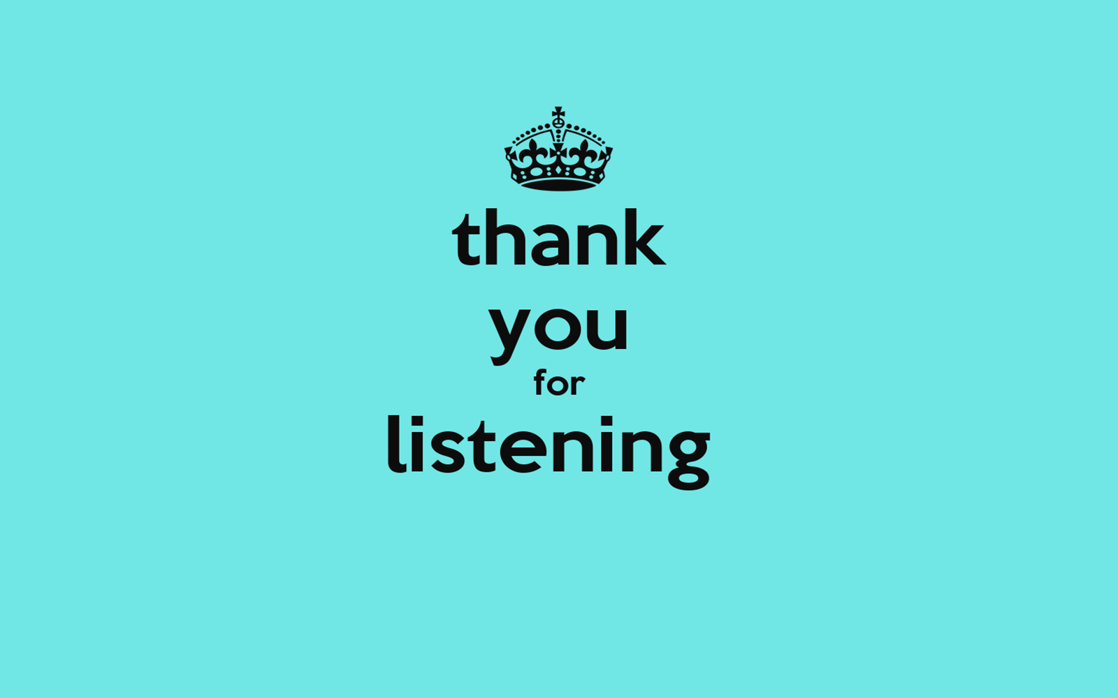 Hình ảnh Thank You For Listening đẹp