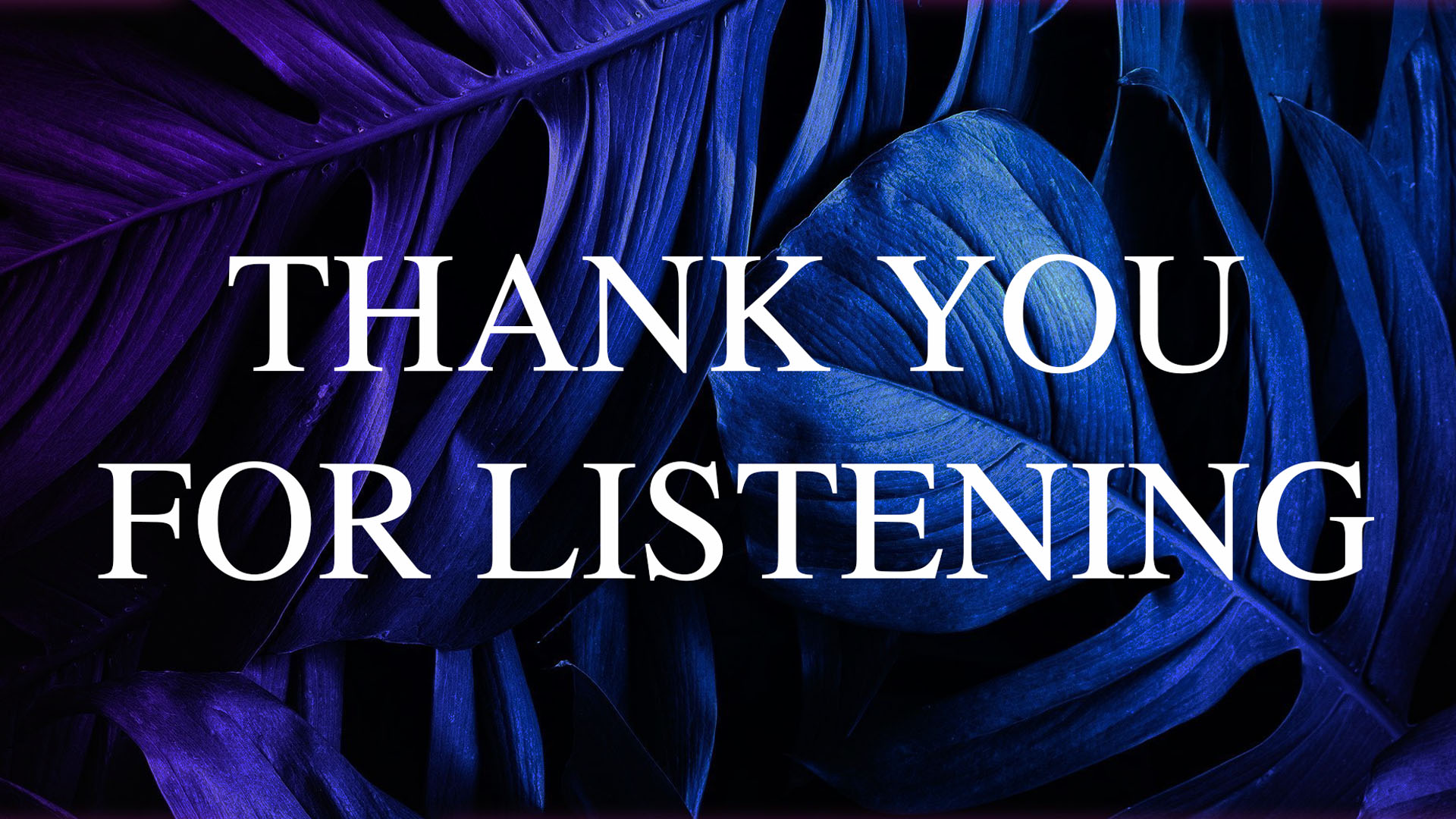 Hình ảnh Thank You For Listening đẹp