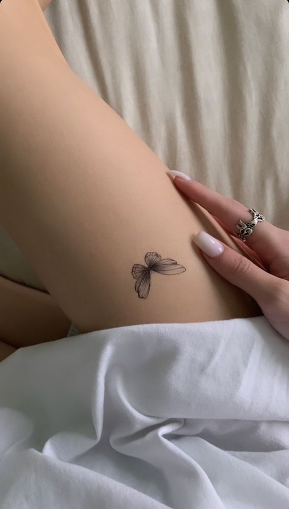 150 hình xăm bướm mini cực đẹp được chọn lọc - Genztattoo