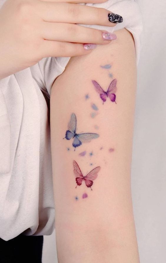 150 hình xăm bướm mini cực đẹp được chọn lọc - Genztattoo