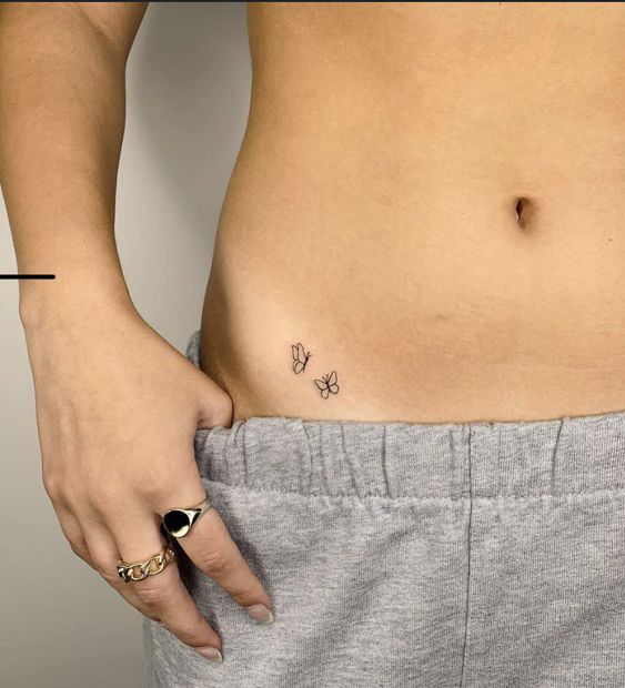 150 hình xăm bướm mini cực đẹp được chọn lọc - Genztattoo