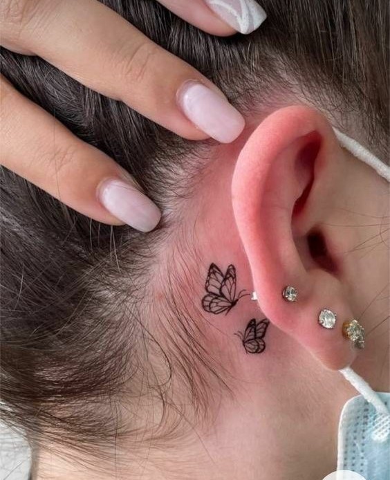 150 hình xăm bướm mini cực đẹp được chọn lọc - Genztattoo