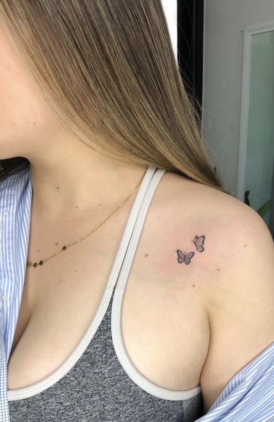 150 hình xăm bướm mini cực đẹp được chọn lọc - Genztattoo