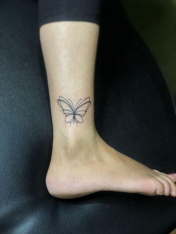 150 hình xăm bướm mini cực đẹp được chọn lọc - Genztattoo