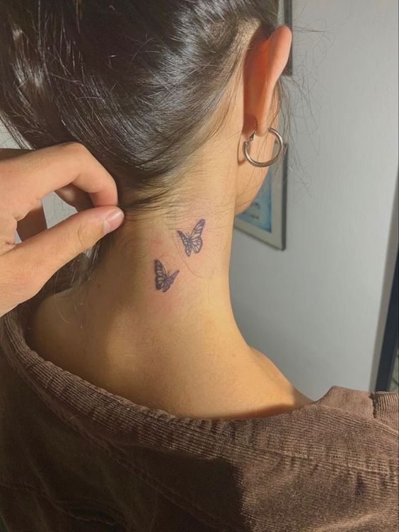 150 hình xăm bướm mini cực đẹp được chọn lọc - Genztattoo