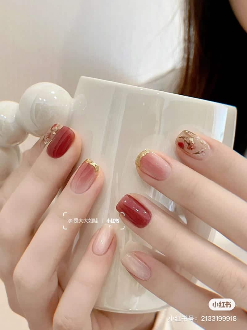 Những mẫu nail đẹp nhẹ nhàng 2024