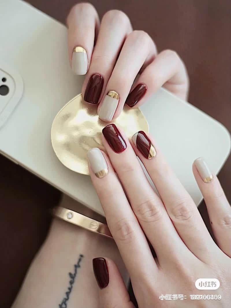 Những mẫu nail đẹp nhẹ nhàng 2024