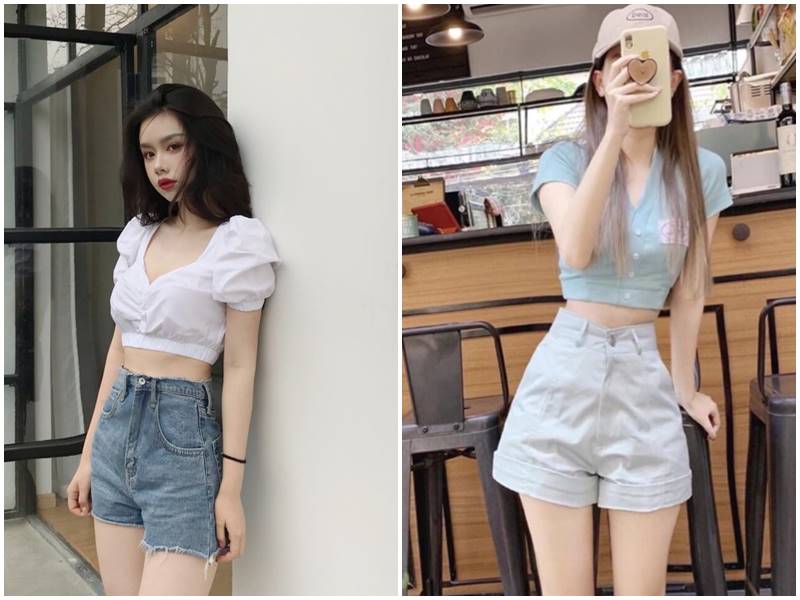 Áo croptop mặc với quần gì? 10 Mẹo phối đồ cực sành điệu