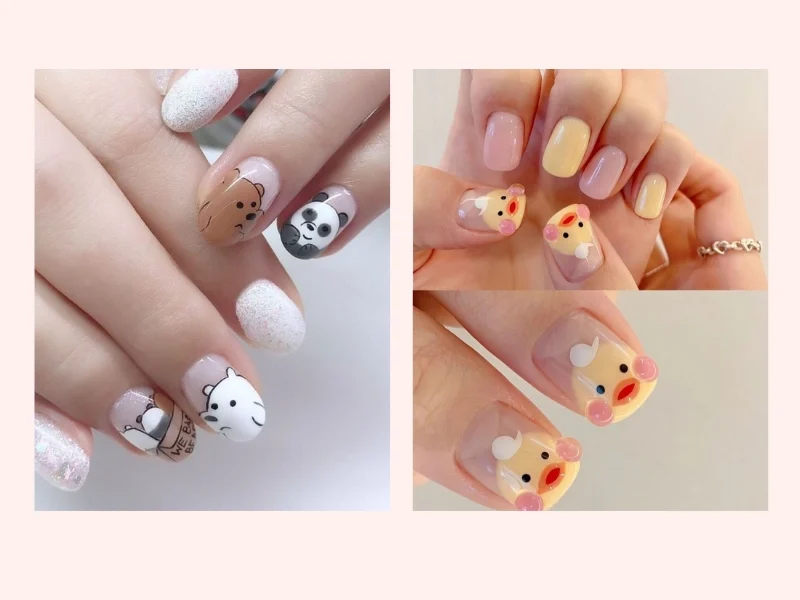 99+ Mẫu Nail Đáng Yêu, Dễ Thương, Cute Dành Cho Các Nàng 2024