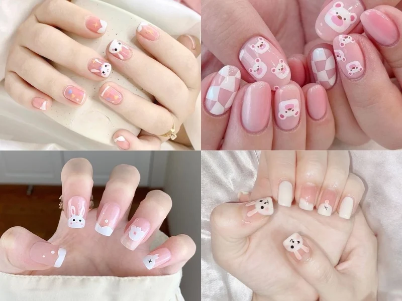 99+ Mẫu Nail Đáng Yêu, Dễ Thương, Cute Dành Cho Các Nàng 2024