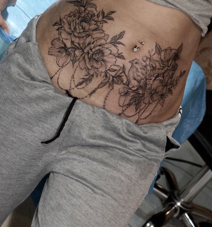 Gợi ý hơn 700 mẫu hình xăm ở bụng độc lạ - Genztattoo