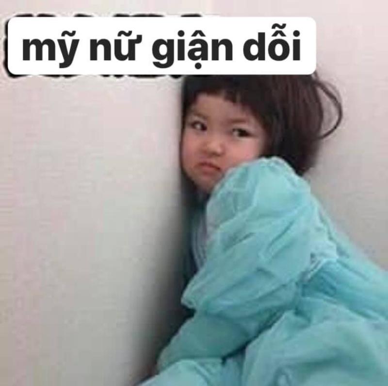 Trọn bộ meme giận dỗi dễ thương cute, hờn dỗi giận người yêu