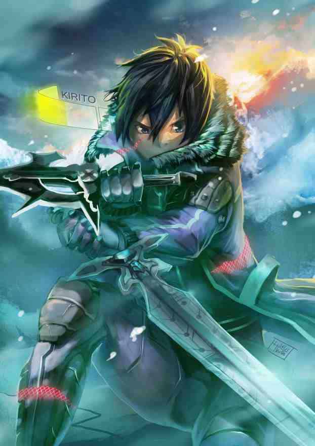 99+ hình ảnh nền anime Kirito ngầu, đẹp nhất