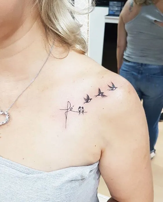 Top 500 hình xăm mini ở vai cực chất cho nam và nữ - Genztattoo