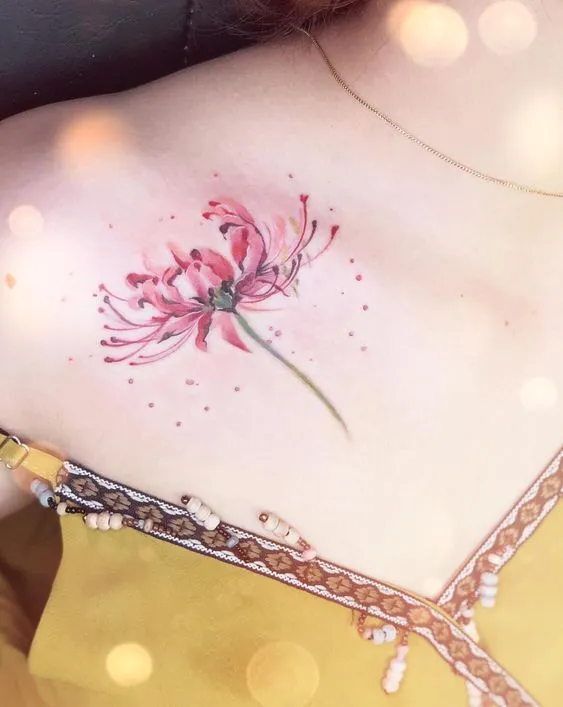 99+ hình xăm bông hoa trên vai được ưa thích nhất hiện nay - Genztattoo