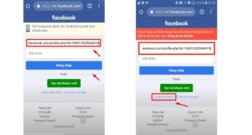 Lấy lại tài khoản Facebook bị hack bằng gmail, số điện thoại