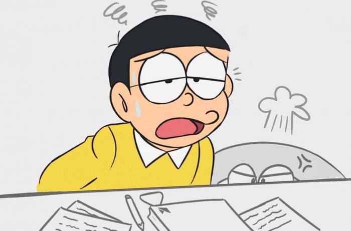 Những hình ảnh đẹp nhất về sự buồn của Nobita