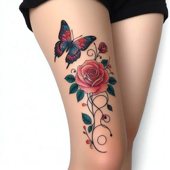 Top 999+ hình xăm hoa hồng cho nữ cực phong cách và quyến rũ - Genztattoo