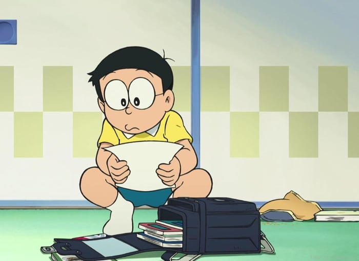 Những hình ảnh đẹp nhất về sự buồn của Nobita