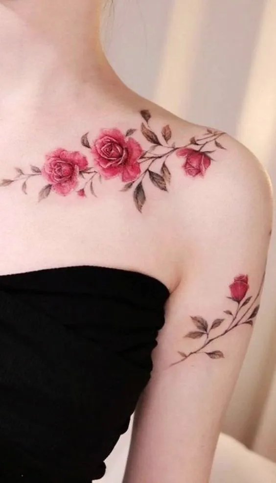 Top 999+ hình xăm hoa hồng cho nữ cực phong cách và quyến rũ - Genztattoo