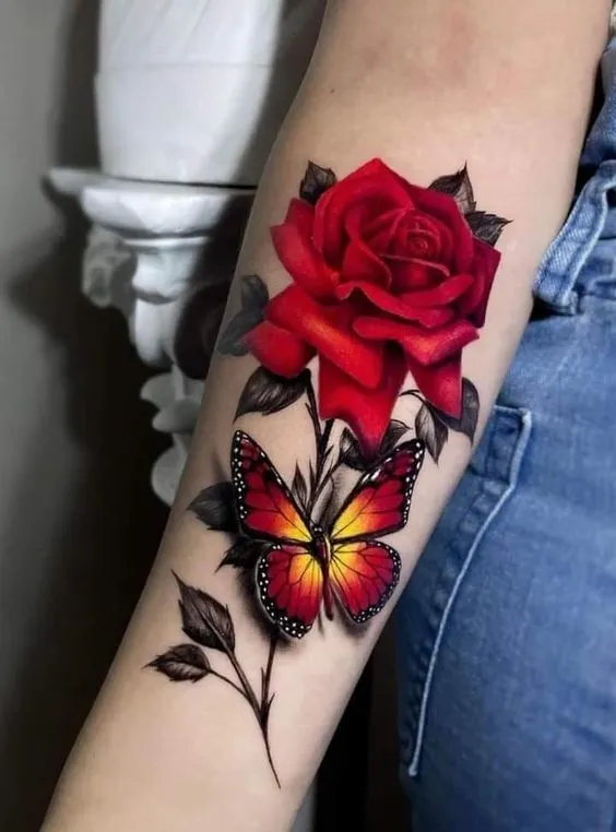 Top 999+ hình xăm hoa hồng cho nữ cực phong cách và quyến rũ - Genztattoo