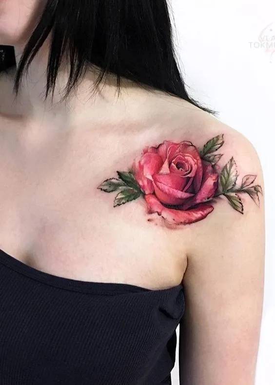 Top 999+ hình xăm hoa hồng cho nữ cực phong cách và quyến rũ - Genztattoo