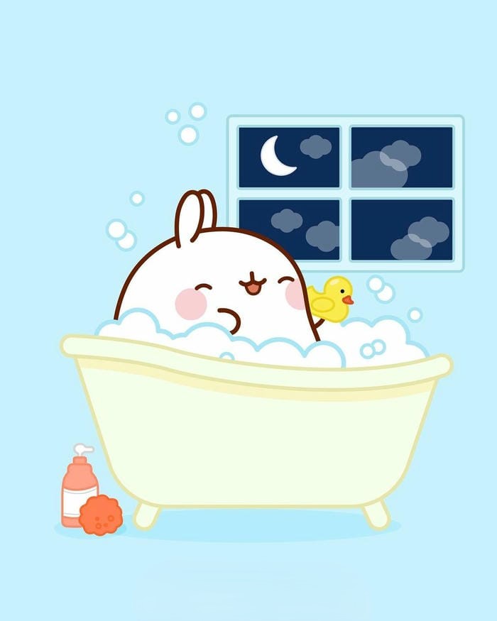 Tải miễn phí 299+ hình ảnh thỏ chibi cute về điện thoại