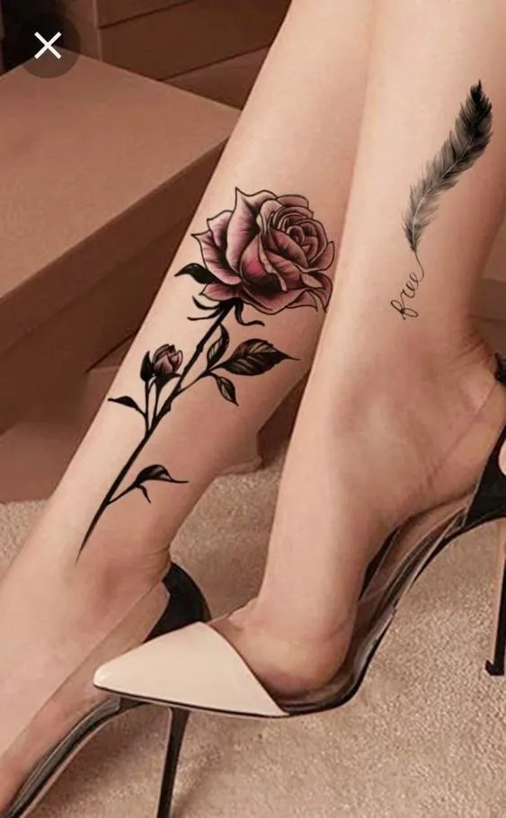 Top 999+ hình xăm hoa hồng cho nữ cực phong cách và quyến rũ - Genztattoo