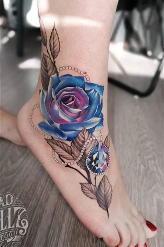 Top 999+ hình xăm hoa hồng cho nữ cực phong cách và quyến rũ - Genztattoo