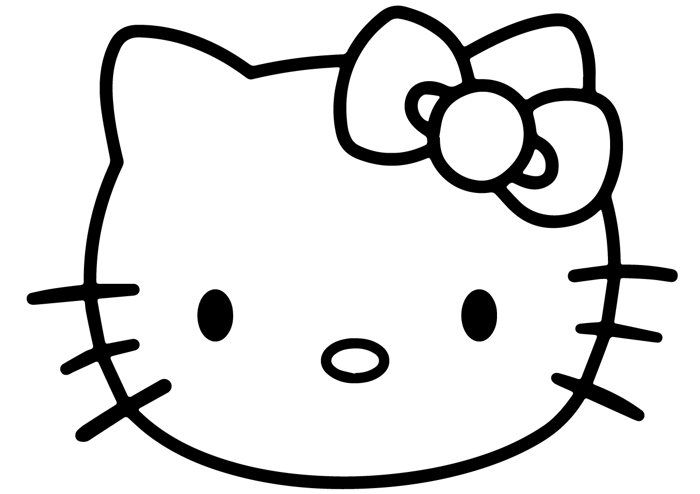 Bộ sưu tập tranh tô màu Hello Kitty đáng yêu