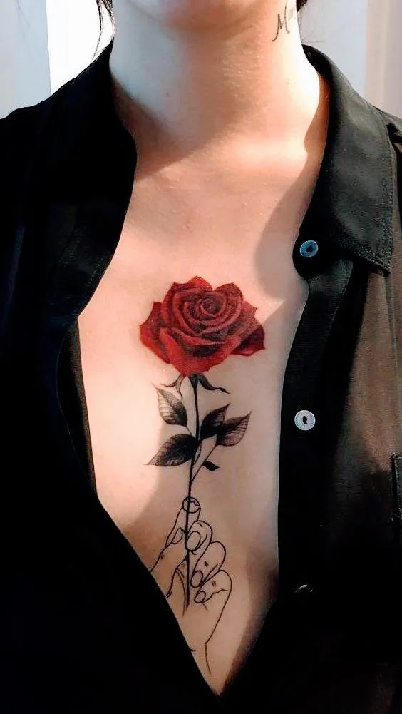 Top 999+ hình xăm hoa hồng cho nữ cực phong cách và quyến rũ - Genztattoo