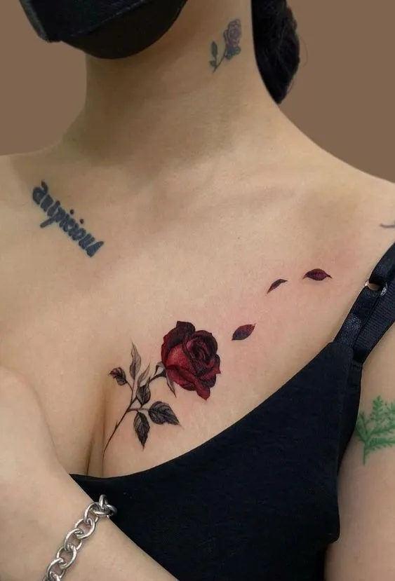 Top 999+ hình xăm hoa hồng cho nữ cực phong cách và quyến rũ - Genztattoo