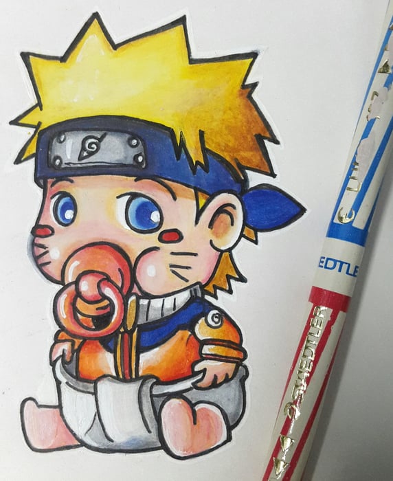 Naruto Chibi - Tổng hợp bức tranh độc đáo về nhân vật Naruto