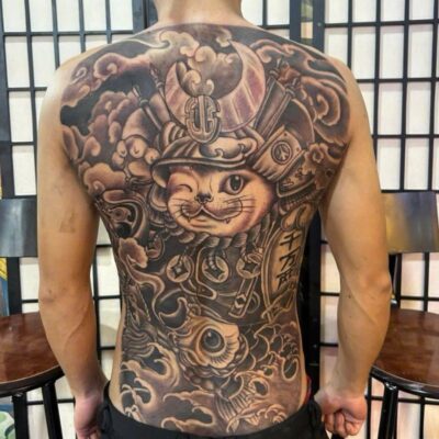 Tiết Lộ Hình Xăm Nhật Cổ Kín Lưng đẹp Nhất - ROWENA TATTOO