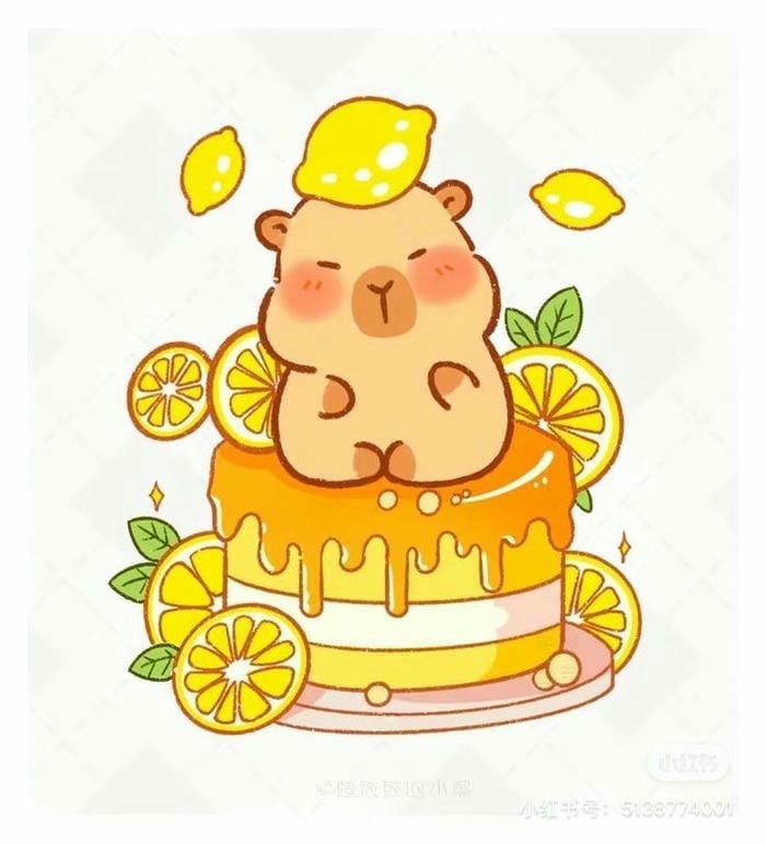 100+ hình ảnh Capybara chibi cute dễ thương khiến fan mê đắm