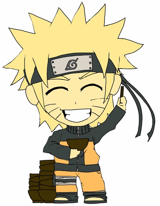 Naruto Chibi - Tổng hợp bức tranh độc đáo về nhân vật Naruto