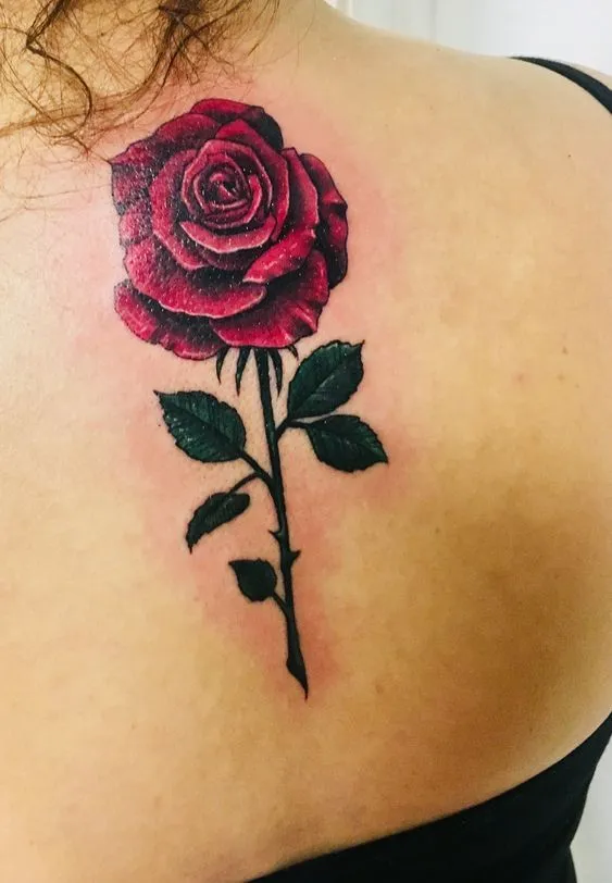 Top 999+ hình xăm hoa hồng cho nữ cực phong cách và quyến rũ - Genztattoo