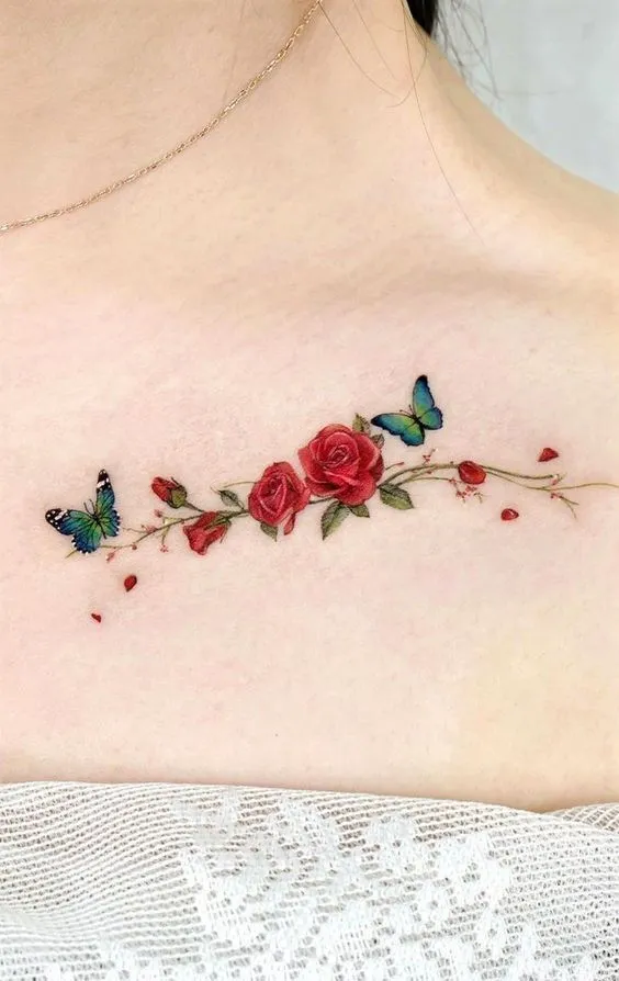 Top 999+ hình xăm hoa hồng cho nữ cực phong cách và quyến rũ - Genztattoo